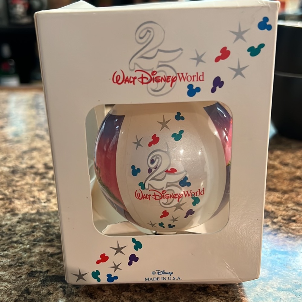 Disney 25th anniversary Christmas Ornament - Picture 2 of 3